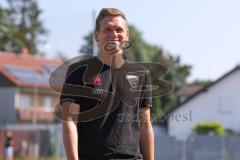 A-Junioren Bundesliga  - Saison 2024/25 - A-Junioren - FC Ingolstadt 04 - SSV Ulm - Wilko Bauer Trainer FCI beim warm machen - XXXXX - Foto: Meyer Jürgen