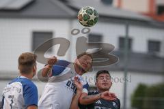 Kreisklasse - Saison 2026/27 - TSV Etting - SV Sandersdorf - Michael Belousow weiss Etting - Andreas Winkler #2 schwarz Sandersdorf - Foto: Meyer Jürgen