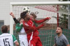 Kreisklasse - Saison 2025/26- Türk SV Ingolstadt - SV Lippertshofen - Daniel Drotleff rot Türkisch  - Markus Thieme weiss Lippertshofen - Jonas Bienert weiss Lippertshofen hinten - Dominik Telli Torwart Lippertshofen - XXXXX - Foto: Meyer Jürgen