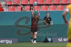 3.Liga - Saison 2023/2024 - FC Ingolstadt 04 -  1. FC Saarbrücken - Ryan Malone (Nr.16 - FCI) - Foto: Meyer Jürgen