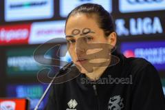 3. Liga; FC Ingolstadt 04 - FC Viktoria Köln; Interview Pressekonferenz Cheftrainerin Sabrina Wittmann (FCI)