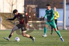 3. Liga; Testspiel; SpVgg Greuther Fürth - FC Ingolstadt 04 - Ognjen Drakulic (5, FCI) Mhamdi Oualid (3 SpVgg)