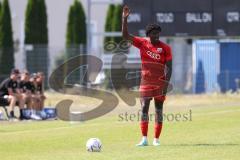 Bayernliga Nord - Saison 2023/2024 - FC Ingolstadt 04 - Würzburger FV 04 - Michael Udebuluzor (Nr.24 - FCI U21) - Foto: Meyer Jürgen