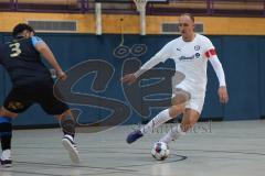 Futsal - Saison 2024/25- MTV Ingolstadt - 1860 München - Drazen Lovric weiss MTV - Daniel Kovacevic schwarz München - Foto: Meyer Jürgen