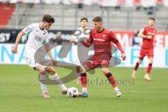 3. Liga; FC Ingolstadt 04 - TSG Hoffenheim II; Erlein Luca (24 TSG) Gustav Christensen (24, FCI)