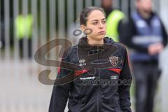 3. Liga; TSV Havelse - FC Ingolstadt 04; vor dem Spiel Cheftrainerin Sabrina Wittmann (FCI)