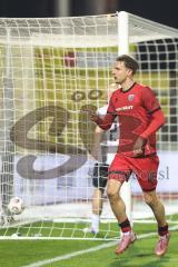 3. Liga; SSV Ulm - FC Ingolstadt 04; Tor Jubel Treffer Julian Kügel (29, FCI) 0:1