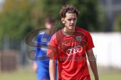 Bayernliga Nord - Saison 2023/2024 - FC Ingolstadt 04 - Würzburger FV 04 - Valentin Hoti (Nr.6 - FCI U21) - Foto: Meyer Jürgen