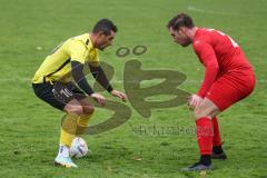 Kreisliga - Saison 2024/25- TSV Kösching - FC Hitzhofen/Oberzell - Emin Ismaili gelb Hitzhofen - Oguzhan Önür rot Kösching - Foto: Meyer Jürgen