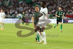 3.Liga - Saison 2023/2024 - Preußen Münster - FC Ingolstadt 04 - Donald Nduka (Nr.27 - FCI) -  - Foto: Meyer Jürgen