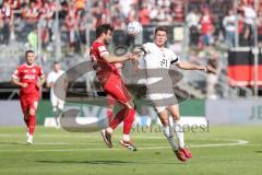 Toto-Pokal Finale; Würzburger Kickers - FC Ingolstadt 04; Sebastian Grönning (11, FCI) Wegmann Marius (6 WK)