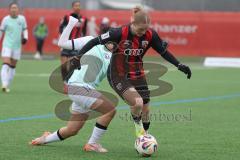 2. Bundesliga Frauen - Saison 2025/26 - FC Ingolstadt 04 Frauen - FFC Turbine Potsdam - Mahmoud Amani weiss Potsdam - Nina Penzkofer (Nr.29 - FC Ingolstadt Frauen I) - Foto: Meyer Jürgen