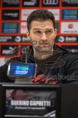 3. Liga; FC Ingolstadt 04 - Neuer Trainer Cheftrainer Guerino Capretti (FCI), erste Pressekonferenz