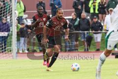 3. Liga; Testspiel; FC Ingolstadt 04 - Borussia Mönchengladbach;  Leon Guwara (6, FCI) Daouda Beleme (9, FCI)