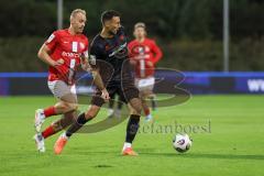 3. Liga; TSV Havelse - FC Ingolstadt 04; Düker Julius (10 Havelse) Lukas Fröde (34, FCI) Zweikampf Kampf um den Ball