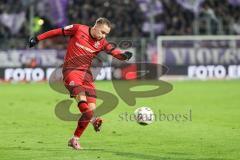 3. Liga; VfL Osnabrück - FC Ingolstadt 04; Mattis Hoppe (2, FCI) Schuß