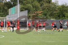 3. Liga - Saison 2024/25 - Trainingsauftakt- FC Ingolstadt 04 -  - Aufwärmen - XXXXX - Foto: Meyer Jürgen