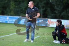 Landesliga - Saison 2024/25 - SV Manching - FSV Pfaffenhofen - Gerhard Lösch Trainer Pfaffenhofen - XXXXX - Foto: Meyer Jürgen