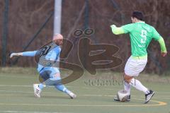 Bezirksliga - Saison 2025/26 - FC Fatih Ingolstadt - TSV 54 - DJK München - Murat Sucuoglu (Nr.9 - FC Fatih) mit dem 1:1 Ausgleichstreffer - Markus Blohmann TW München - jubel  - XXXXX - Foto: Meyer Jürgen