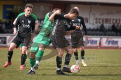 Kreisklasse - Saison 2025/26- TSV Gaimersheim II - SV Lippertshofen - Kai Lautenschläger grün Lippertshofen -  - Denis Janjic schwarz Gaimersheim - Foto: Meyer Jürgen