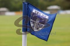 3.Liga - Saison 2023/2024 - Training in Berching - FC Ingolstadt 04 - Eckfahne - Foto: Meyer Jürgen