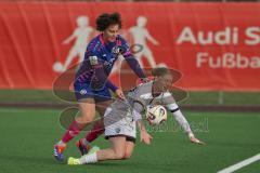 2. Bundesliga Frauen - Saison 2025/26 - FC Ingolstadt 04 Frauen - FSV Mainz - Nina Penzkofer (Nr.29 - FC Ingolstadt Frauen I) - Donner Anna blau Mainz - Foto: Meyer Jürgen