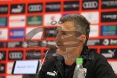 3.Liga - Saison 2022/2023 - FC Ingolstadt 04 -  - Pressekonferenz - Cheftrainer Michael Köllner (FCI)-  - Foto: Meyer Jürgen