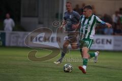 Landesliga - Saison 2025/26 - SV Manching - FC Stätzling - Sebastian Graßl (Nr.10 - SV Manching) - XXXXX - Foto: Meyer Jürgen
