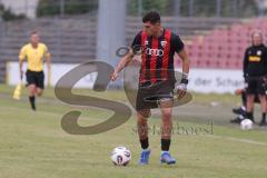 *** Bayernliga Nord - Saison 2025/26 - FC Ingolstadt 04 II - Jahn Regensburg II - Ognjen Draculic (Nr.9 - FC Ingolstadt II) - XXXXX - Foto: Meyer Jürgen