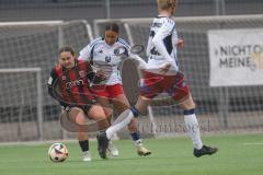 2. Bundesliga Frauen - Saison 2024/25 - FC Ingolstadt 04 Frauen - HSV - Pija Reininger (Nr.21 - FCI Frauen) - Krüger Melina weiss HSV - Foto: Meyer Jürgen