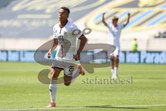 3. Liga; 1. FC Saarbrücken - FC Ingolstadt 04 - Tor Jubel Treffer 0:2 Marcel Costly (22, FCI)