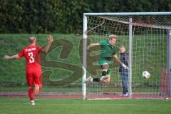 Kreisliga - Saison 2026/27- SV Zuchering - Türkisch SV Ingolstadt - Der 0:1 Führungstreffer durch Boubacarr Saho schwarz Türkisch - Noel Musial TW Zuchering - Berthold Schneider rot Zuchering - Foto: Meyer Jürgen