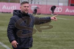 Bayernliga - Frauen - Saison 2022/2023 - FC Ingolstadt 04 II - TSV Schwaben Augsburg - Maikl Winter Trainer FCI - Foto: Meyer Jürgen