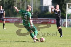 Landesliga - Saison 2024/25 - SV Manching - TSV Schwabmünchen - Rainer Meisinger (Nr.8 - SV Manching) - XXXXX - Foto: Meyer Jürgen