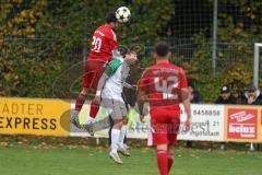 Kreisklasse - Saison 2025/26- Türk SV Ingolstadt - SV Lippertshofen - Florian Donaubauer weiss Lippertshofen  - Ion Murado rot Türkisch  - Foto: Meyer Jürgen
