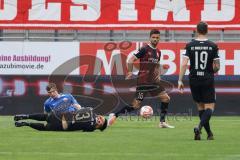 2.BL; FC Ingolstadt 04 - FC Hansa Rostock; Visar Musliu (16, FCI) Dominik Franke (3 FCI)