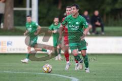 Landesliga - Saison 2024/25 - SV Manching - FSV Pfaffenhofen - Stefan Müller (Nr.7 - SV Manching) - XXXXX - Foto: Meyer Jürgen