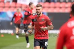 3. Liga; FC Ingolstadt 04 - SC Verl; vor dem Spiel Yannick Deichmann (20, FCI)