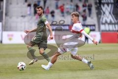 3. Liga; VfB Stuttgart 2 - FC Ingolstadt 04; Lukas Fröde (34, FCI) Luca Raimund (7 VfB)