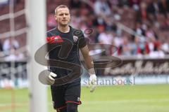 3. Liga; Energie Cottbus - FC Ingolstadt 04; vor dem Spiel Torwart Marius Funk (1, FCI)