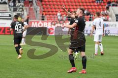 3. Liga; FC Ingolstadt 04 - SSV Ulm 1846; Tor Jubel Treffer 3:0 Jannik Mause (7, FCI)