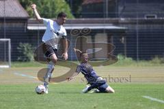 Kreisklasse - Saison 2024/25- TSV Gaimersheim II - TSV Etting  - Simon Gelbmann weiss Gaimersheim - Christian Redl blau Etting - Foto: Meyer Jürgen