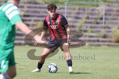 Bayernliga Nord - Saison 2024/25 - FC Ingolstadt 04 II - SV Fortuna Regensburg - Valentin Hoti (Nr.6 - FCI U21) - XXXXX - Foto: Meyer Jürgen