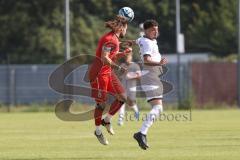 Bayernliga Nord - Saison 2024/25 - FC Ingolstadt 04 II - ASV Neumarkt - Davide Sekulovic (Nr.7 - FCI U21) - Braun Alexander rot Neumarkt - Foto: Meyer Jürgen