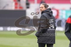 3. Liga; FC Ingolstadt 04 - VfB Stuttgart II; Cheftrainerin Sabrina Wittmann (FCI)