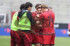 3. Liga; FC Ingolstadt 04 - SV Waldhof Mannheim; Tor Jubel Treffer Emre Gül (5, FCI) 3:0 Mattis Hoppe (2, FCI) Ognjen Drakulic (30, FCI) Georgios Antzoulas (6, FCI) Simon Lorenz (32, FCI) Max Plath (14 FCI)