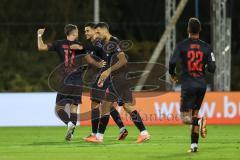 3. Liga; TSV Havelse - FC Ingolstadt 04; Tor Jubel Treffer Ausgleich Fredrik Carlsen (8, FCI) Max Besuschkow (17, FCI) Lukas Fröde (34, FCI) Marcel Costly (22, FCI)