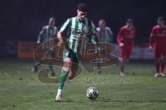 Landesliga - Saison 2025/26 - SV Manching - TSV Hollenbach - Leon Peric (Nr.20 - SV Manching) - XXXXX - Foto: Meyer Jürgen
