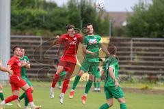 Bayernliga Nord - Saison 2023/2024 - FC Ingolstadt 04 - VFB Eichstätt - Paul Herbert (Nr.26 - FCI U21) - Schraufstetter Lucas grün Eichstätt - Foto: Meyer Jürgen