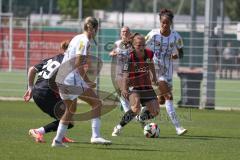 2. Bundesliga Frauen - Saison 2024/25 - FC Ingolstadt 04 Frauen - SCR Altach - Stefanie Reischmann (Nr.24 - FCI Frauen) - Vasconcelos Jassie rechts weiss -  - Foto: Meyer Jürgen